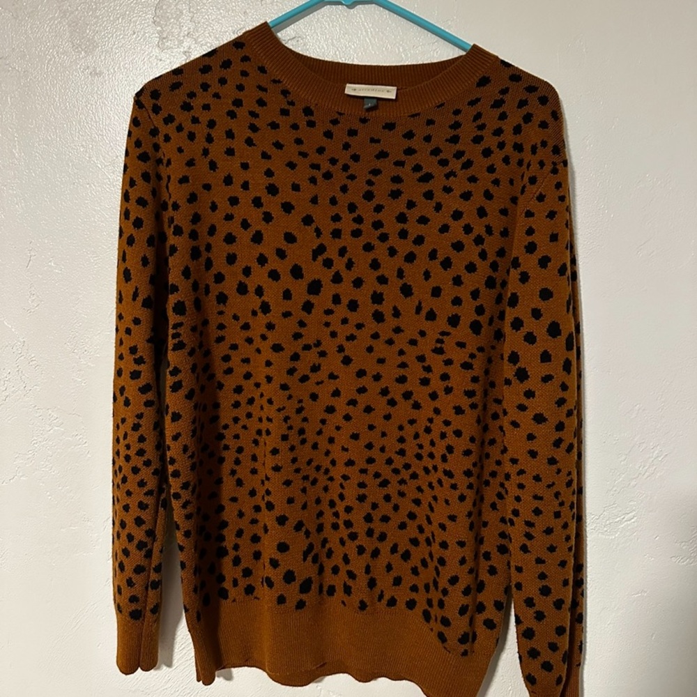 Stylish Brown and Black Sweater